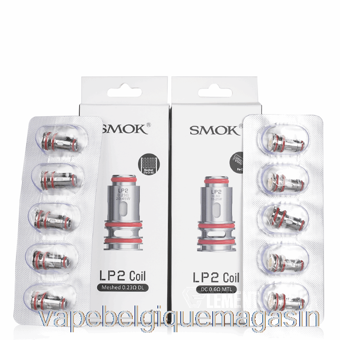 Vape Shop Bruxelles Bobines De Remplacement Smok Lp2 Bobines De Maille Lp2 0,23ohm